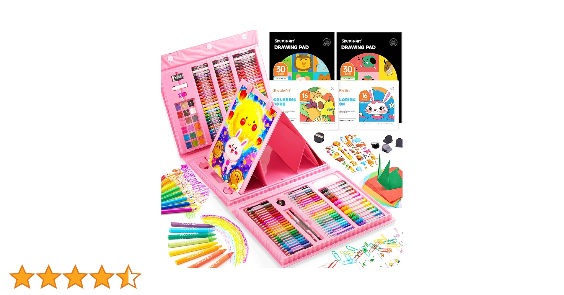 Amazon.co.jp: Shuttle Art お絵描きセット 335点 アートセット